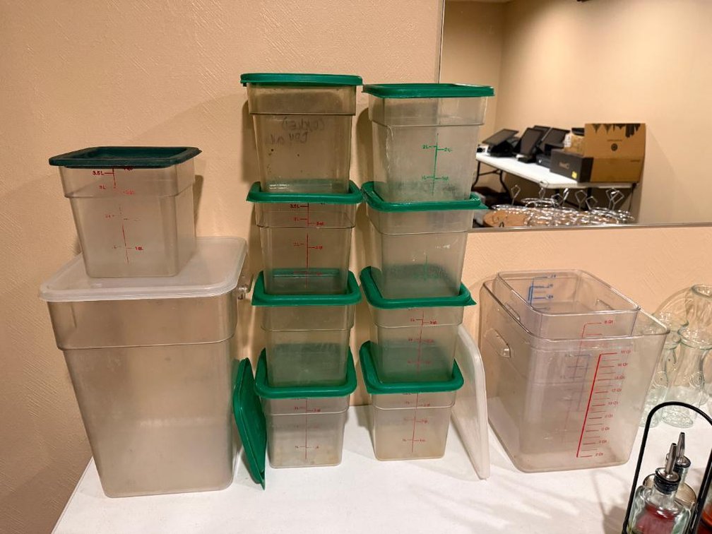 Group of Food Containers