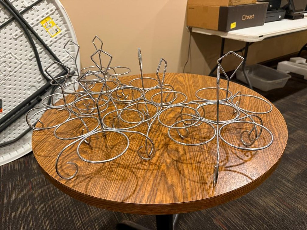 Racks for Bottle Dispensers
