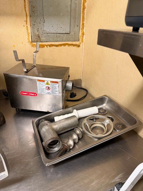 Torrey Model M-12-FS Commercial Countertop Meat & Food Grinder