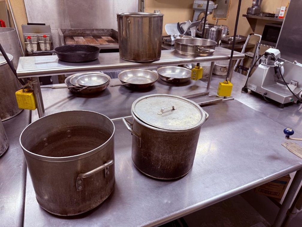 Pair of 12in Stock Pots