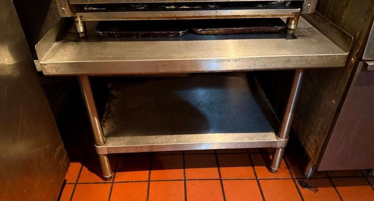 Stainless Steel NSF Equipment Stand 30in x 36in x 24in H