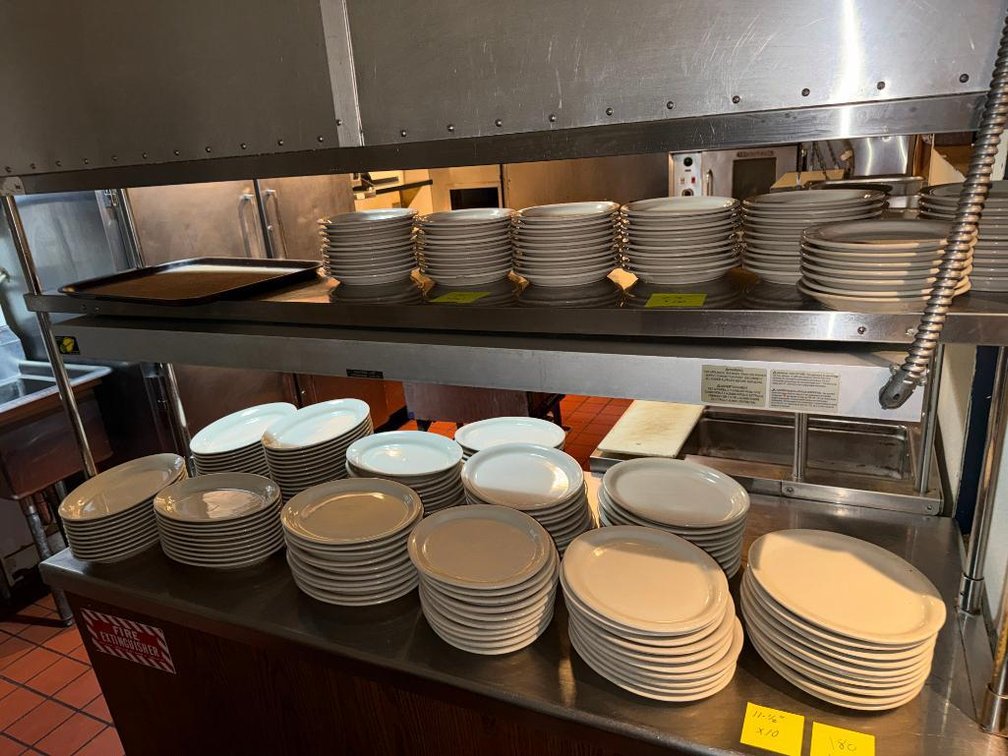 Large Selection of Restaurant China, Cycle Through Images for Details, Counts, Sizes, Condition, See Note Below