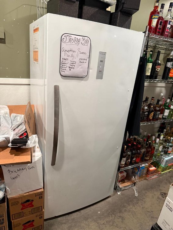Frigidaire FFUE2024AWA Upright Freezer, White