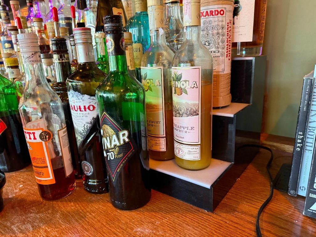 3-Step Acrylic Lighted Backbar Liquor Bottle Display 24-in