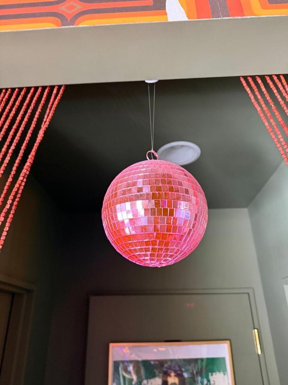 Small Disco Ball, (Not Lighted or Electric)