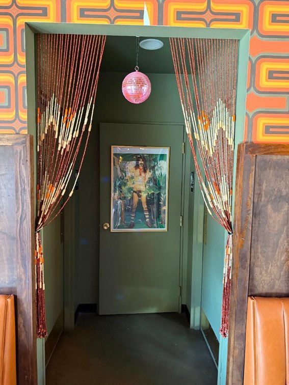 1970s Style Beaded Curtain