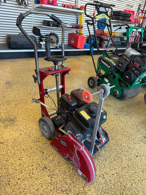 MK Diamond Model: 159346 CX-3 Concrete Saw, Mfg. 06/14