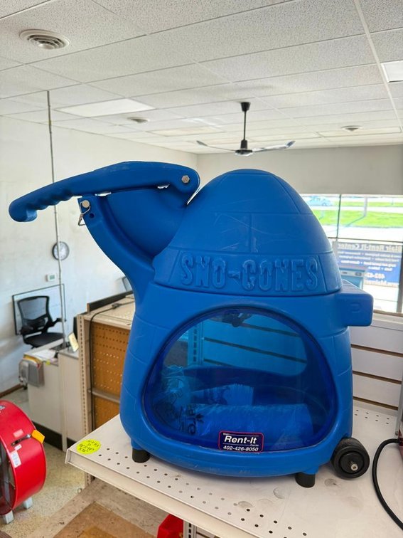 Paragon Model 6133410 Snow Cone Machine w/ Paper Cone Inventory