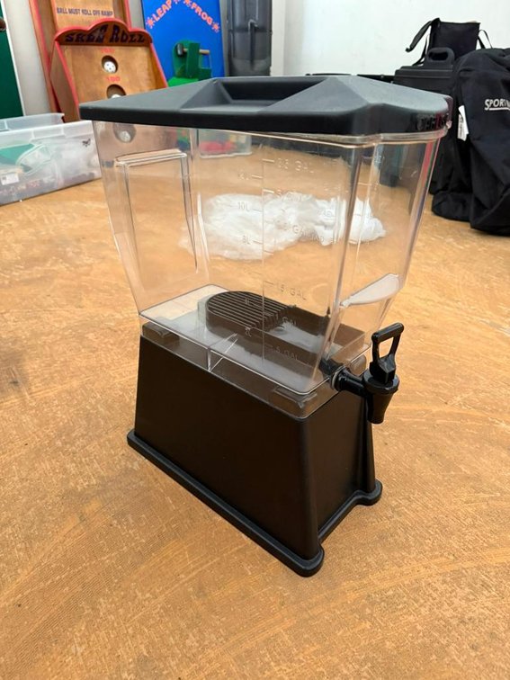 3-1/2 Gallon Beverage Dispenser w/ Stand, Tank, Spigot, Lid & Drip Tray