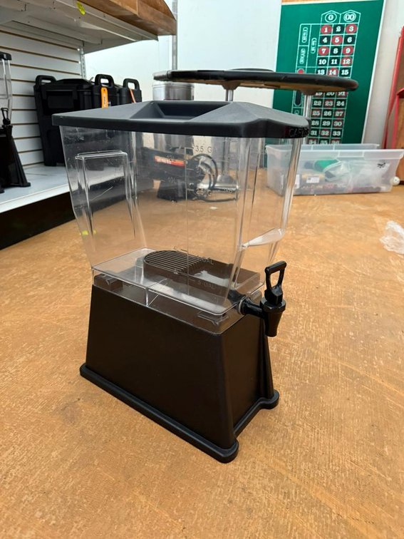 3-1/2 Gallon Beverage Dispenser w/ Stand, Tank, Spigot, Lid & Drip Tray
