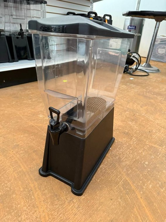 3-1/2 Gallon Beverage Dispenser w/ Stand, Tank, Spigot, Lid & Drip Tray