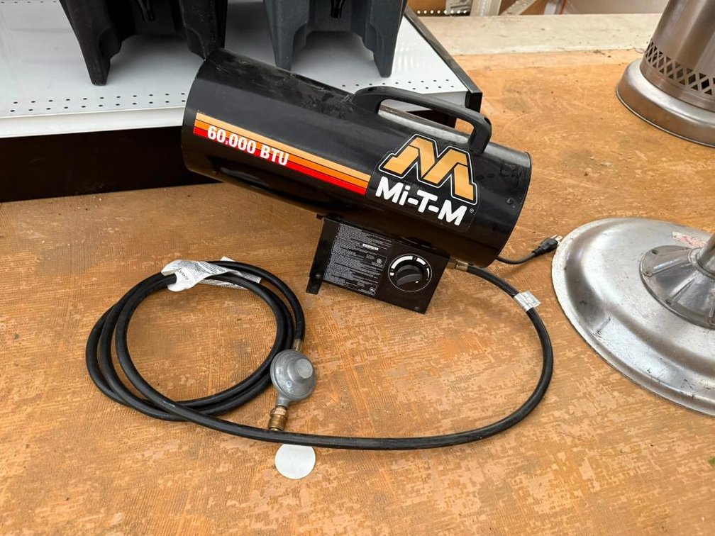 Mi-T-M 60,000 BTU Propane Torpedo Heater