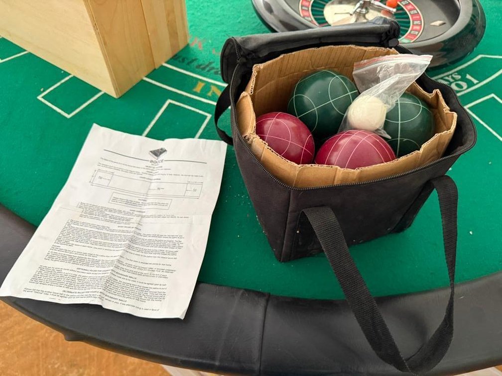 Bocce Ball Game by Trademark