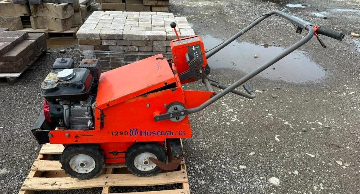 Husqvarna Sod Cutter, Non-Running, As-Is