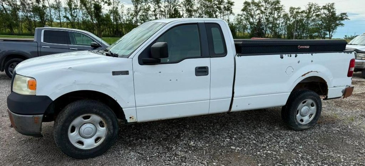 2008 Ford F-150 Pickup Truck, VIN: 1FTRF14W38KC49144, 4 Door, 4WD, V8, 4.6L - Not Running, As-Is