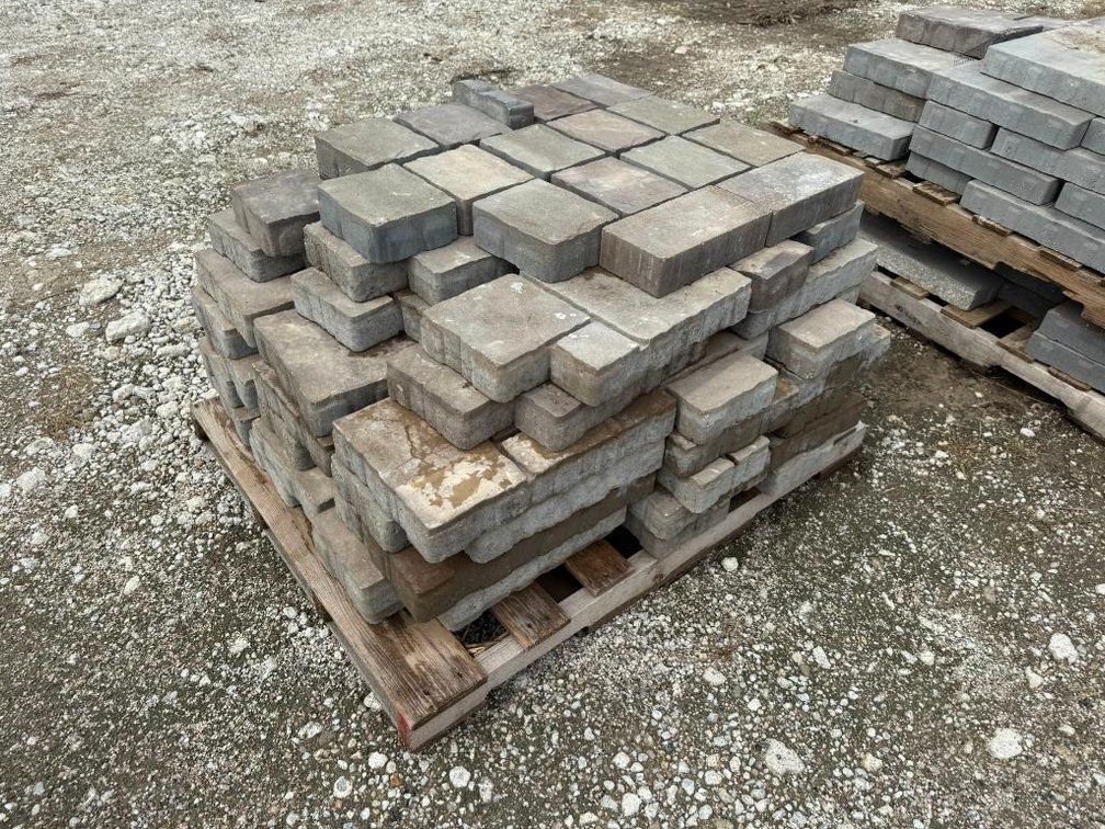 Six Pallets of Pavers and Landscaping Block