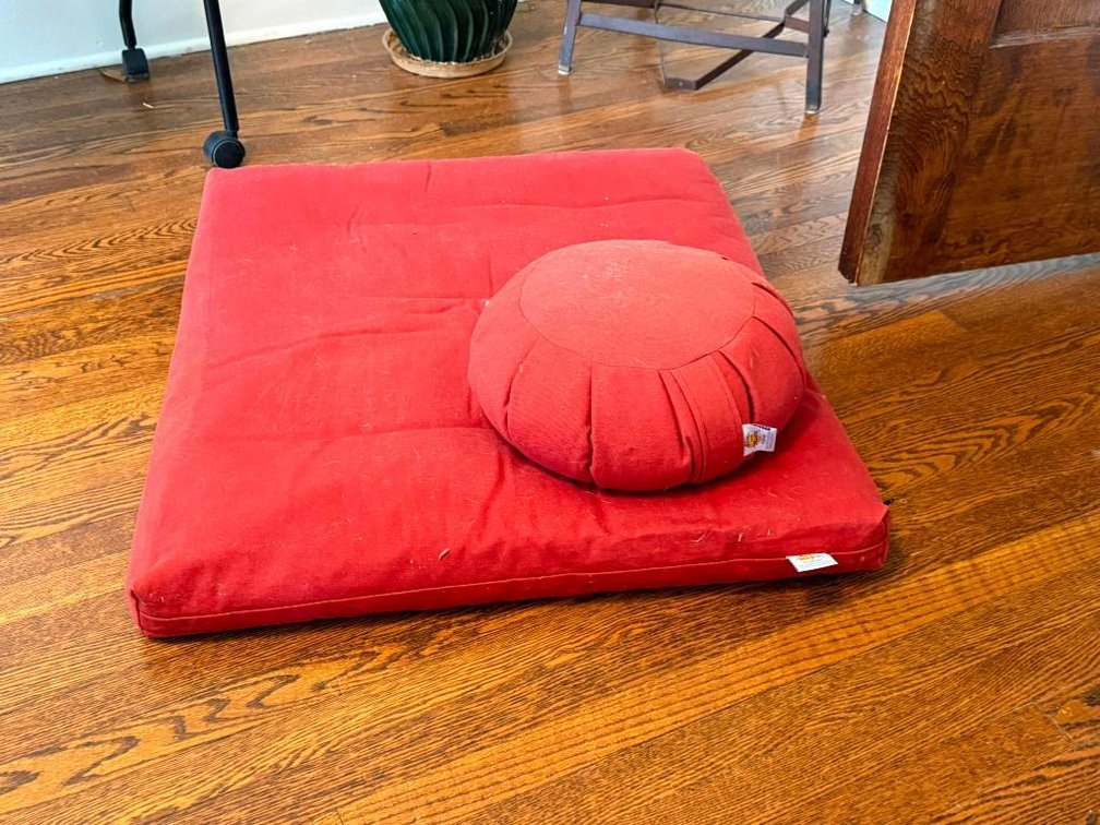 Zafu and Zabuton Meditation Cushion Set