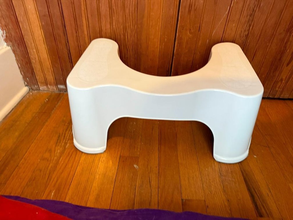 New Toilet Stool, Rest Feet for Adults or Stand On for Kids