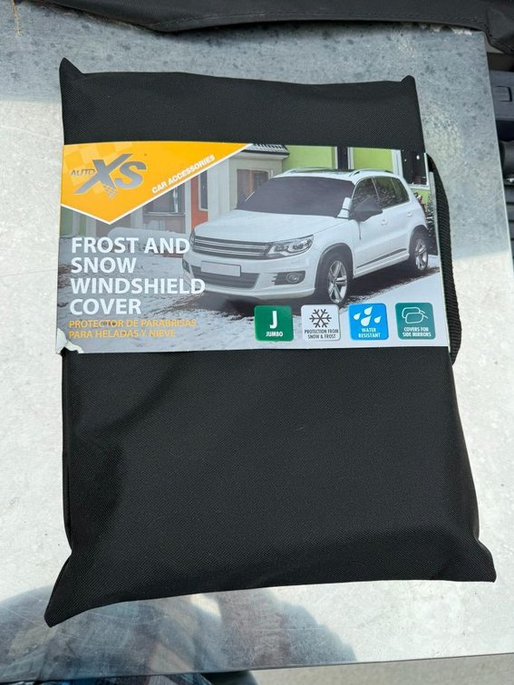 New AutoXS Frost and Snow Windshield Cover, Jumbo
