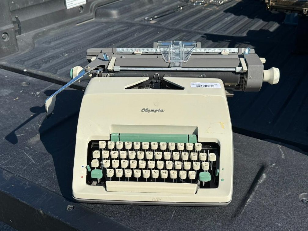 Vintage Olympia Werke ITC Wester Germany Typewriter