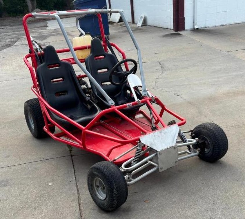 Gas-Powered Go-Cart / Dune Buggy, Runs Great, Simple Operation, Bucket Seats, Push Button Start, Brakes, Gas, NICE/FUN