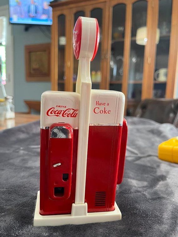 Coca-Cola Salt and Pepper Gas Pump Set