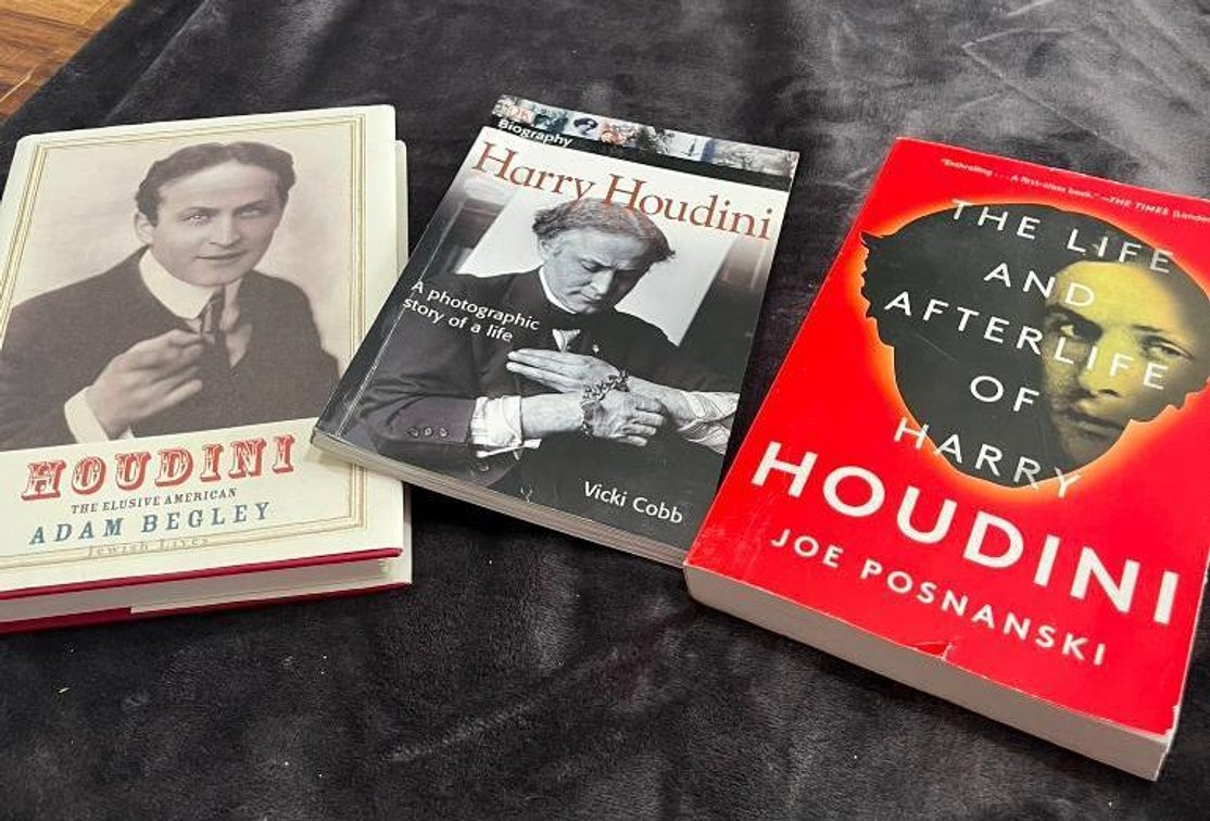 Lot of 3, harry Houdini Books