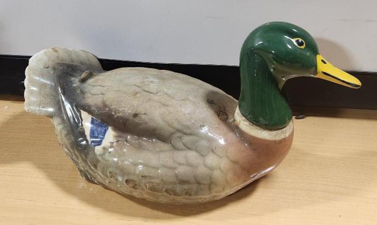 Ballantines c. 1969 Mallard Duck Decanter