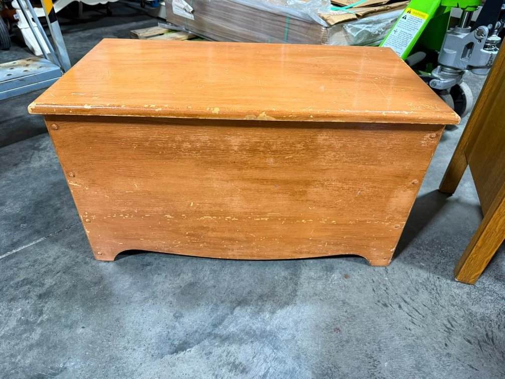 Vintage Oak Trunk