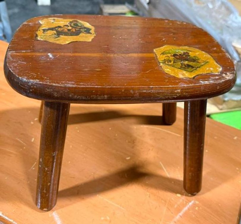 Vintage Children's Stool