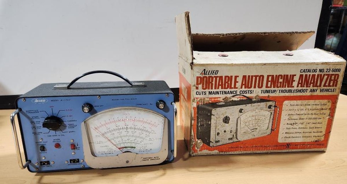 Allied Portable Auto Engine Analyzer w/ Orig. Box