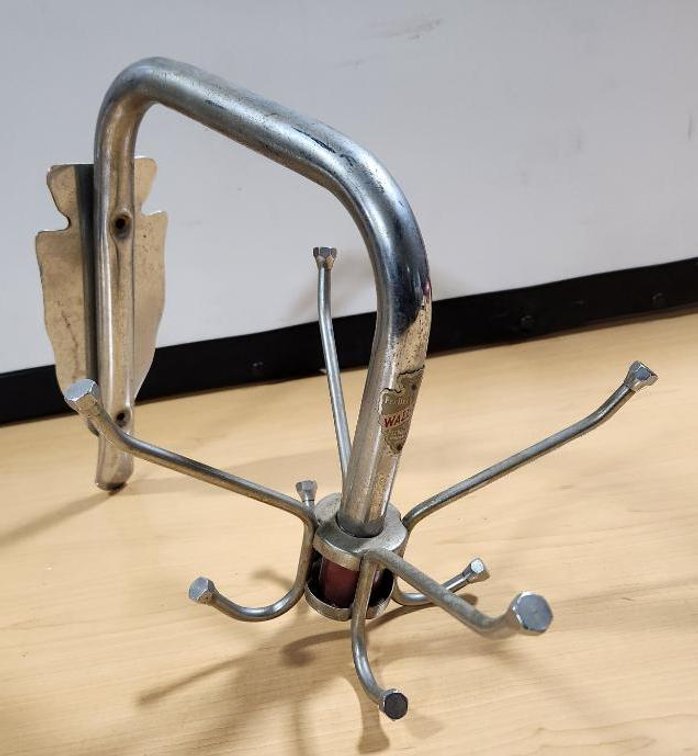 Wall-Tree Chrome Diner Hall Tree Coat Rack by PeeDee Milwaukee