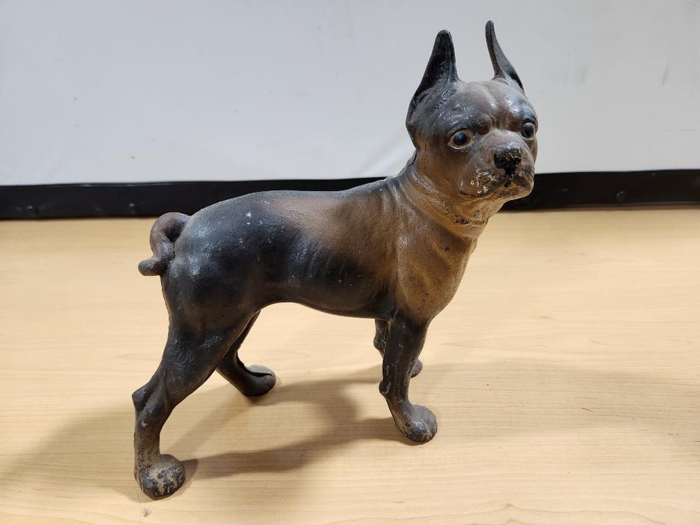 Vintage Hubley Bull Terrier Door Stop