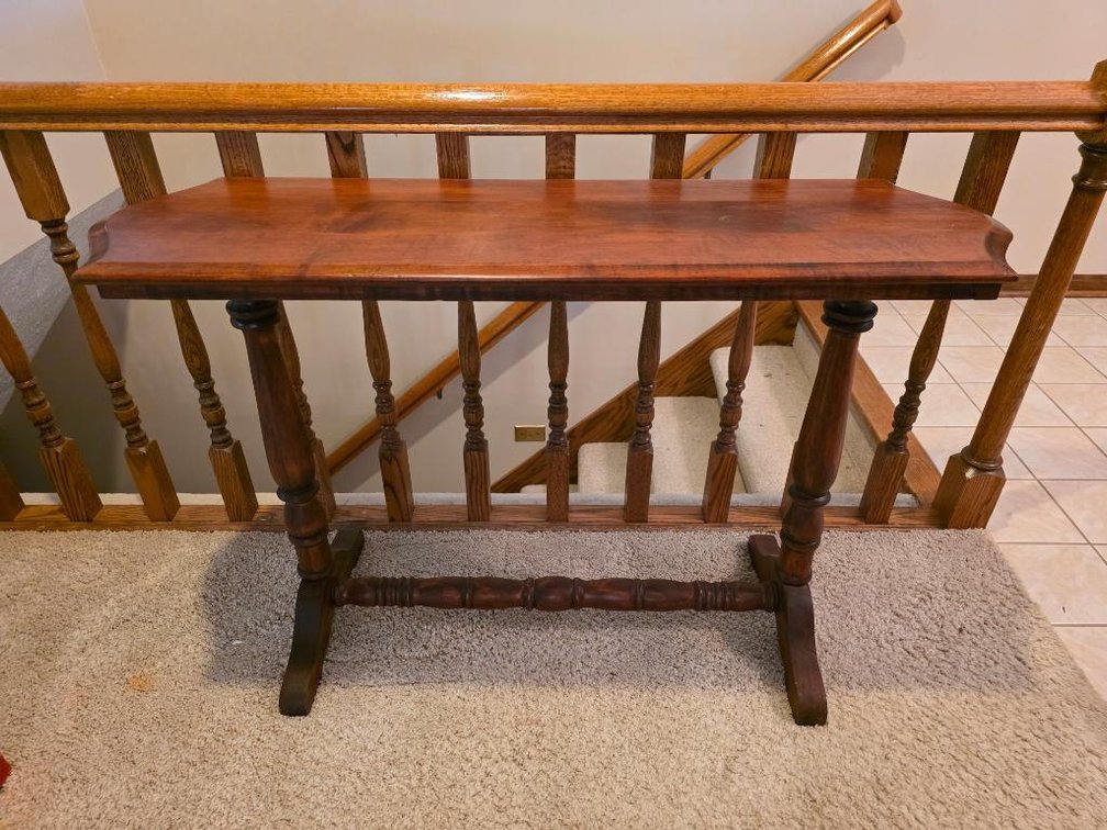 Mid Century Foyer Table
