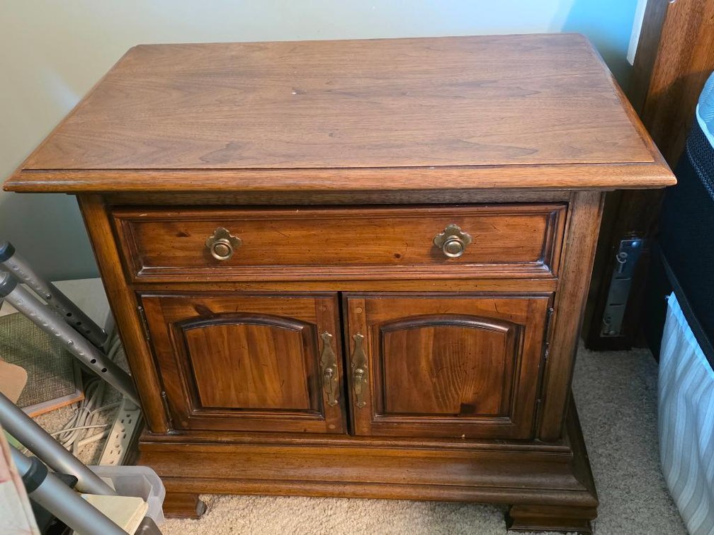 1960s Thomasville Mid Century Night Stand 