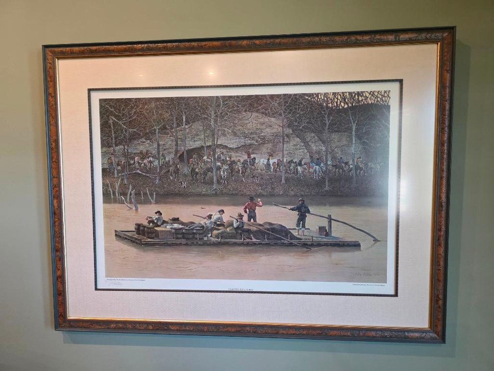 Signed & Numbered "Passing Cultures" by John Falter 1978