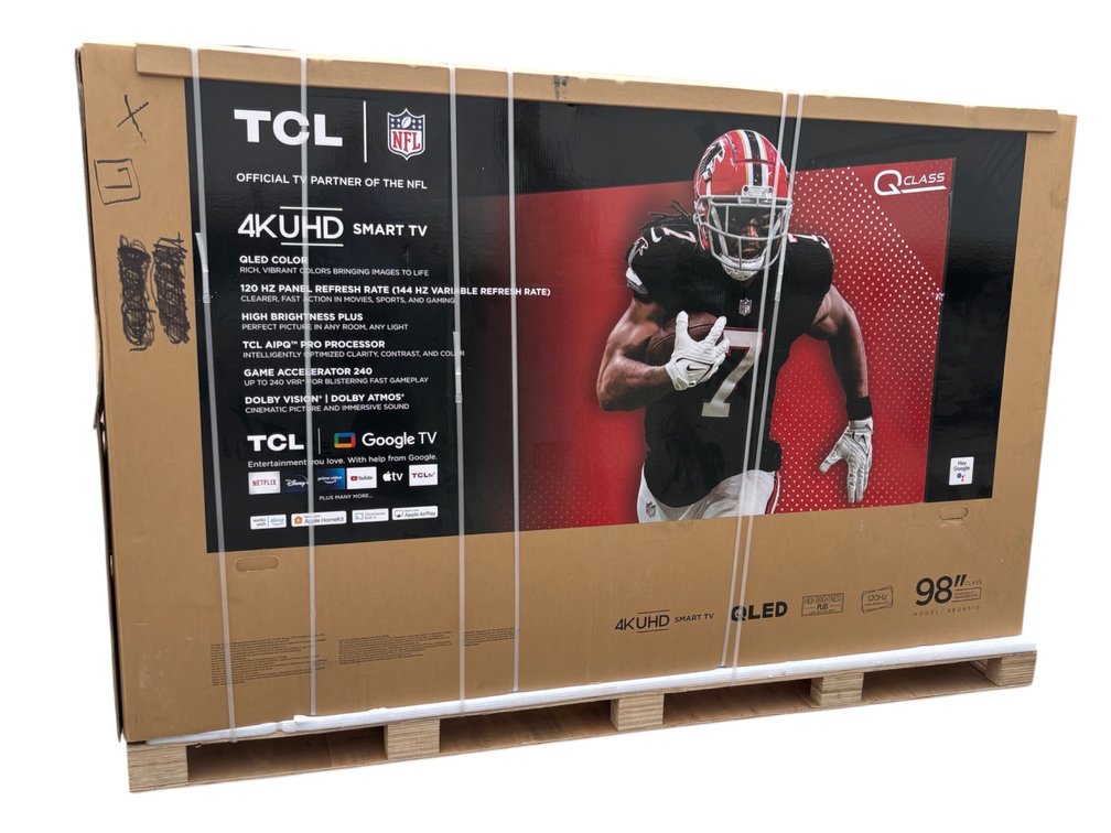 New in Box, TCL 98in 4KUHD Smart TV Model: 98Q651G - QLED, Q Class