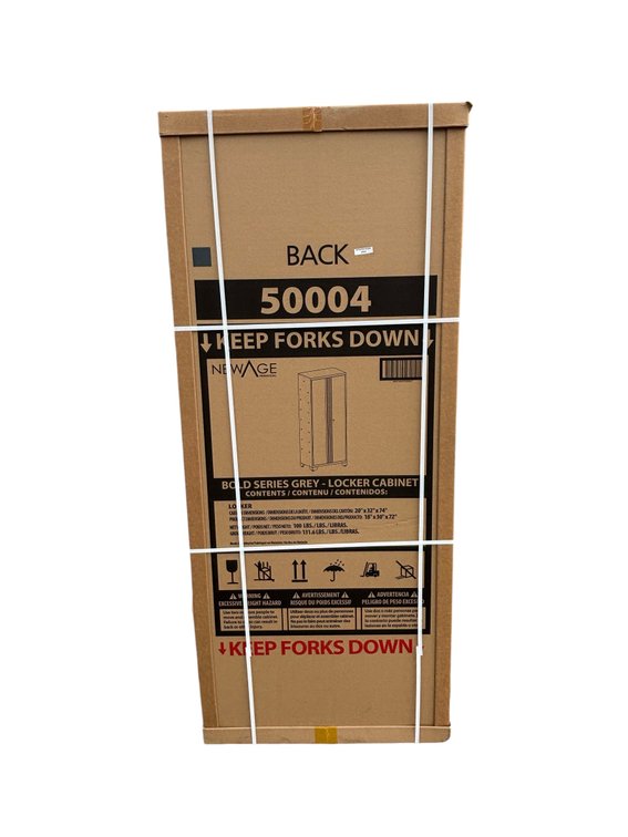 NewAge Bold Series Grey - Locker Cabinet