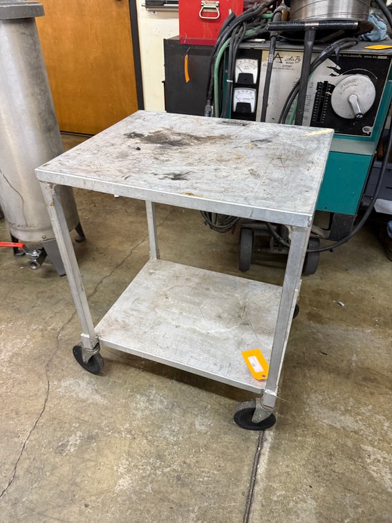 Metal Prairie View Industrial NSF Food Service Mobile Equipment Stand, 24in x 20in x 30in H