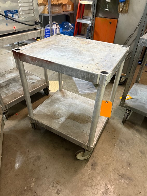 Metal Prairie View Industrial NSF Food Service Mobile Equipment Stand, 24in x 20in x 30in H