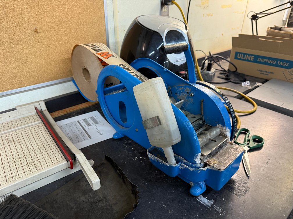 NPS No. 52 TayPer (National Package Sealing) Tape Machine / Dispenser