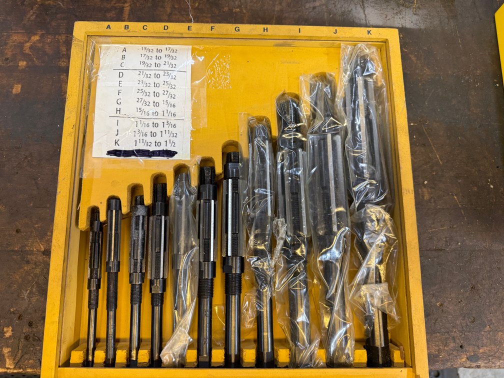 Boring Bar Set, 15/32 to 1-1/2in