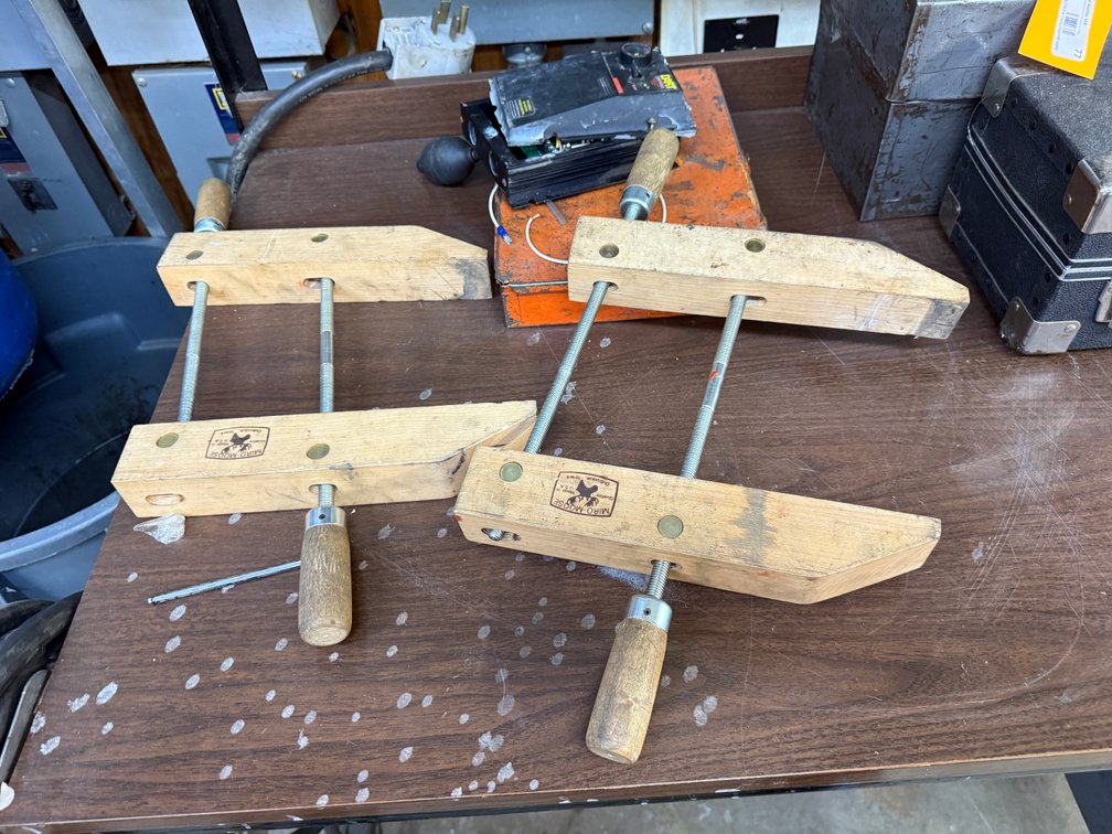 Lot of 2, Miro-Moose Jurgensen Clamps