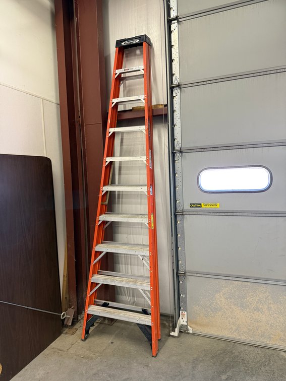 Werner 10ft Fiberglass A-Frame Ladder