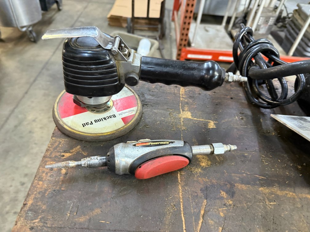 Pneumatic Tools, DA Sander/Polisher and Coleman Powermate Die Grinder