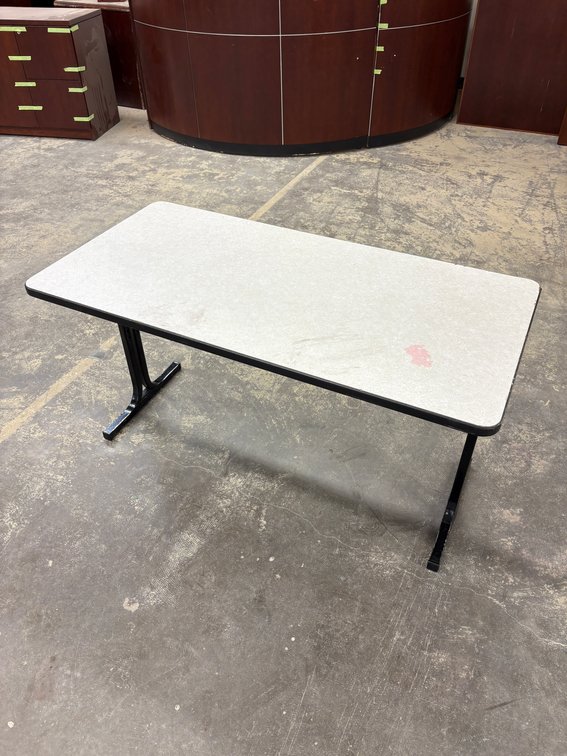 Adjustable Height School Desk Work Table, 48in x 24in