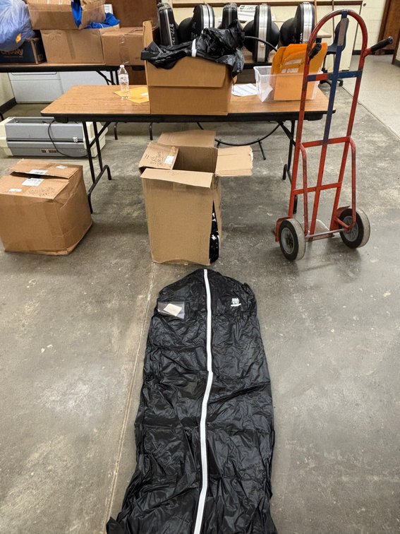 Omaha North Choir Robe Protection Garment Bags, ROBES NOT INCLUDED