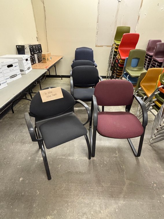 Lot of 6, Misc. Lobby Chairs