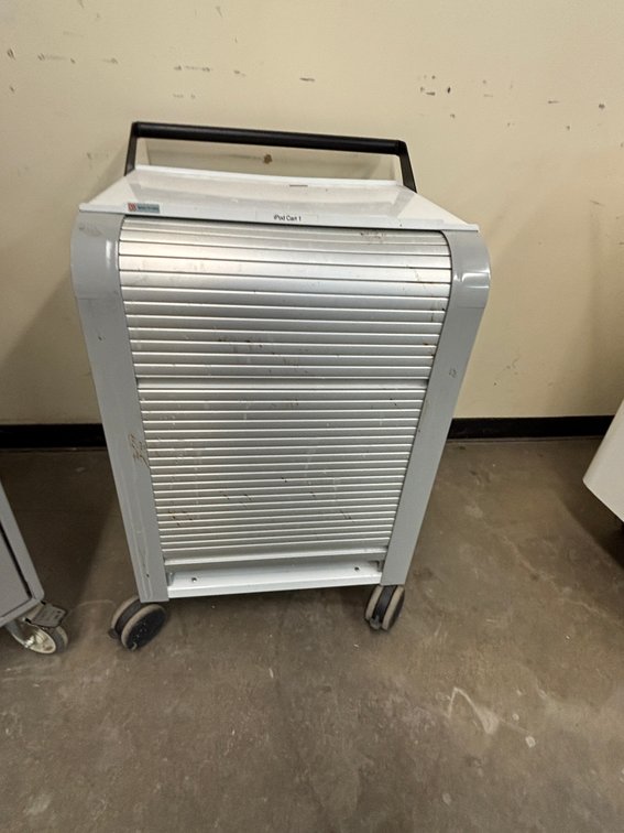 Laptop Charging Cart w/ Roll-Up Door