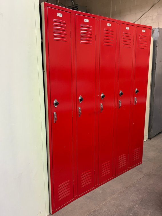 Set of Lockers, 5-Units